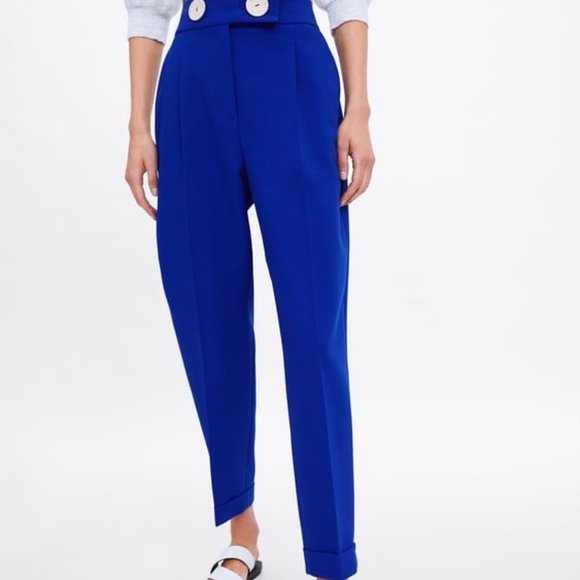Blue ZARA Pants - Picture 2 of 2